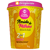 Creme Para Pentear 2 em 1 Corpo Dourado - 1kg