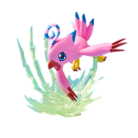 Diorama Piyomon Digimon - Original Bandai