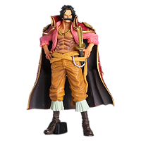 Estátua Gol D. Roger The Grandline Men - Bandai Banpresto DXF