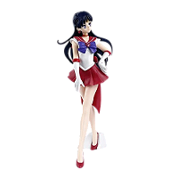 Figure Rei Hino Sailor Moon Banpresto Glitter e Glamours - Bandai