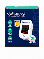 Oxímetro Digital Led de Dedo Portátil de Alta Precisão Dellamed