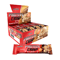 Protein Crisp Bar Peanut Butter 12 un Integralmedica