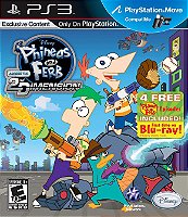 Phineas and Ferb Across the 2nd Dimension PS3 Midia Digital