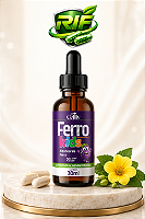 Ferro Kids 30ml Suplemento Infantil Sabor Uva