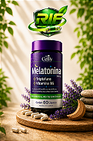 Melatonina 500mg com Triptofano e Vitamina B6