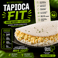 Tapioca Fit – Omelete Protein (Ovo Mexido + Cottage)