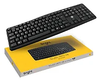 Teclado Bright Usb Basico Usb 0014 Com Fio 1,3m Abnt2 Pc Cor Preto