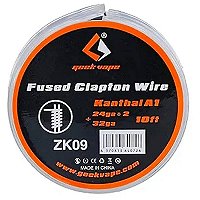 FIO RESISTENCIA GEEK VAPE - FUSED CLAPTON WIRE - KA1 - ZK09 - 3m ROLO