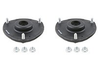 Coxim / Batente do amortecedor Dianteiro Hyundai Santa Fe 3.5 V6 ano 2011 a 2013 - O PAR - Com parafusos - Original