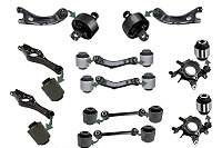 kit de Buchas da suspensão traseira Santa Fe 3.3 v6 2013 em diante - 16 buchas