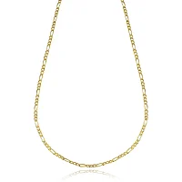 Corrente Masculina 3x1 2,5mm Banhada a Ouro 18K