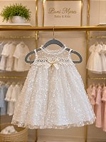 Vestido Marfim Roana