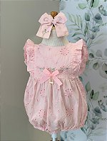 Pimpão Rosa Bordado Roana