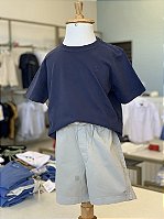 Conjunto Camiseta Marinho e Short Verde Claro Dudes