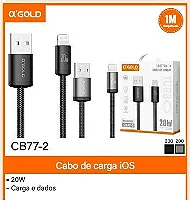 Cabo Iphone Usb Agold Pro 20W 1M Cb77-2