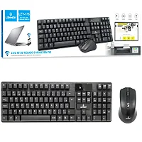 Kit Teclado E Mouse Sem Fio Lehmox Ley-176
