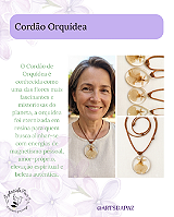 Cordão Orquídea Branca