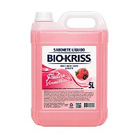 Sabonete Líquido Frutas Vermelhas Biokriss 5L