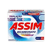 Sabão em Pó Assim Tripla Ação 800g