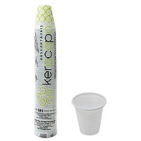 Copo Descartável Kerocopo PS Branco 150ml c/100un