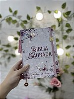 Bíblia Média ARC - Letra Média - Borboletas Florida