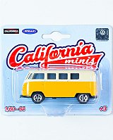 California Minis - Volkswagen Kombi T1 - Amarelo 1:64