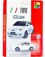 Miniatura CKS Fiat 500 - Branco 1:64