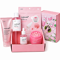 Kit Medicube PDRN Pink – Rotina Completa de Luminosidade e Elasticidade