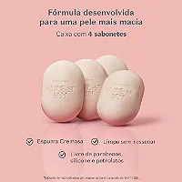 Sabonetes Em Barra Cuide-Se Bem Doçura Na Pessegura 4X80G