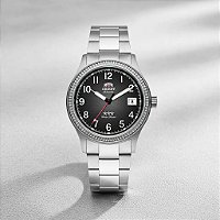 Relógio Orient Automático Masculino Automático Yn6ss029 P2sx Prateado Preto