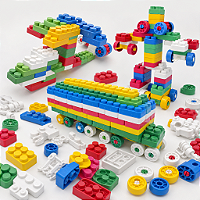 Blocos Montar 1008 Pçs Infantil Brinquedo Educativo Encaixe