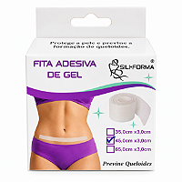 Fita Adesiva de Gel 45cm x 3cm - Siliforma