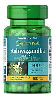Ashwagandha, 300MG, 50 Capsulas, Puritan's Pride