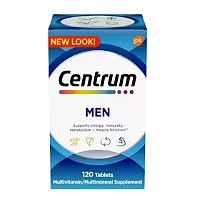 Centrum Men Multivitamínico, 120 Tablets, Importado