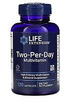 Multivitamínico Two-Per-Day, 120 Cápsulas, Life Extension
