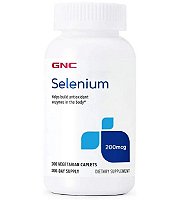 Selênio 200mcg, 200 Cápsulas, GNC