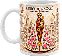 Caneca Círio de Nazaré – Modelo 01 Coleção Círio 2026