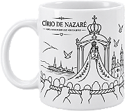 Caneca Círio de Nazaré – Modelo 06 Coleção Círio 2026