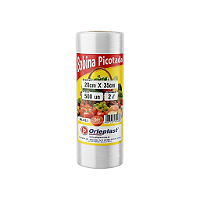 Bobina Picotada 1L 16x30cm C/500 | Orleplast