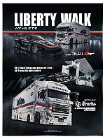 PRÉ VENDA - MOTORHELIX - LB-Truck UD Quon Cargo Athlete White Rainbow