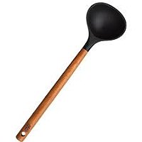 Concha de Silicone Preto Com Cabo de Madeira MTA