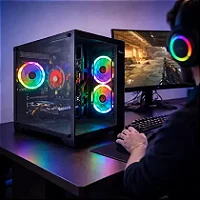 PC Gamer Completo Intel i5 RX 550 4 GB Monitor 20" Teclado mouse readset