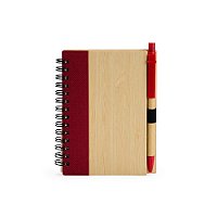 Kit 20 Caderno Ecológico com Caneta Personalizado