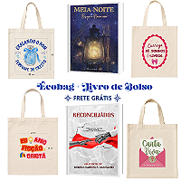 KIT Livro de bolso + Ecobag = FRETE GRÁTIS