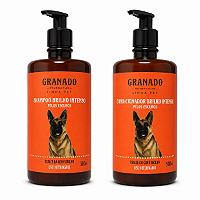 Kit Granado Shampoo + Condicionador Brilho Intenso Pelos Escuros
