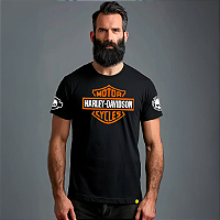 Camiseta Road Spirit Orange Skull