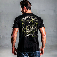 Camiseta Motorcycle Chopper Punks United