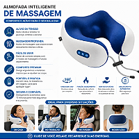 Almofada Inteligente de Massagem para Pescoço