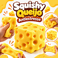 Brinquedo Queijo Sensorial Antiestresse