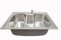 Kit Cuba Gourmet 60x42cm Aço Inox 304 para Cozinha Com Acessórios - Kitbaco - KCG4062